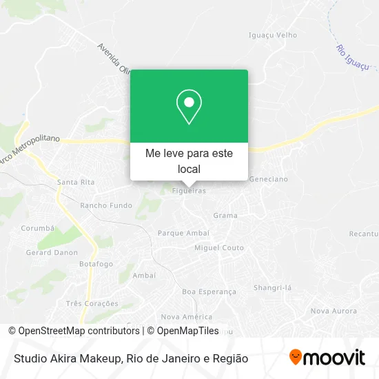 Studio Akira Makeup mapa