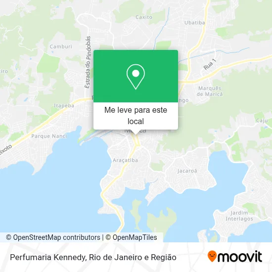 Perfumaria Kennedy mapa