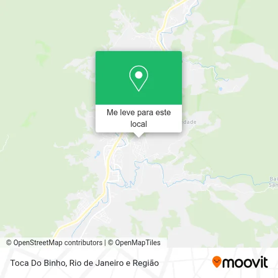 Toca Do Binho mapa