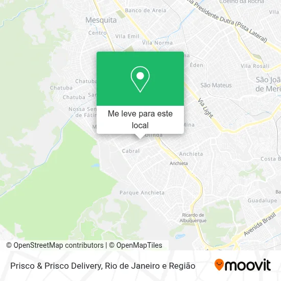 Prisco & Prisco Delivery mapa