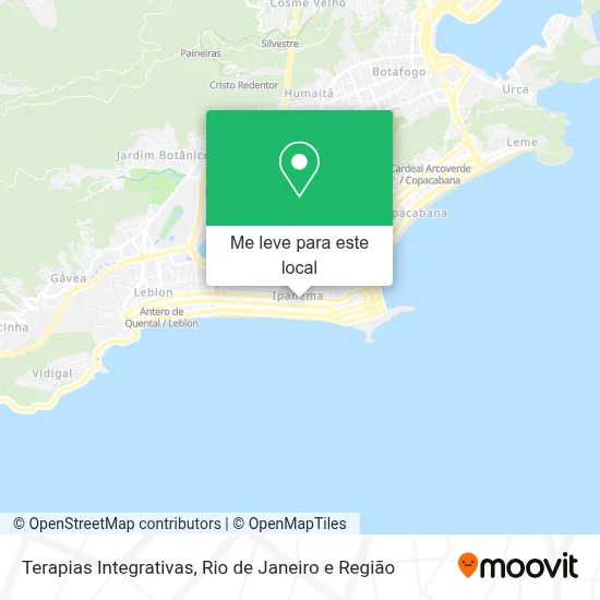 Terapias Integrativas mapa