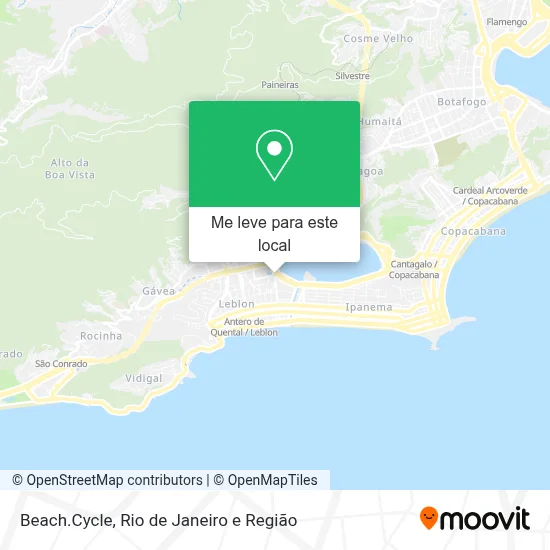 Beach.Cycle mapa