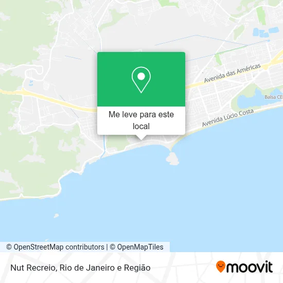Nut Recreio mapa