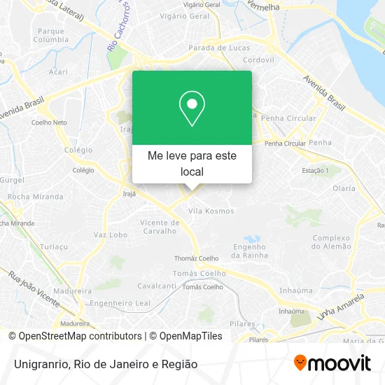 Unigranrio mapa