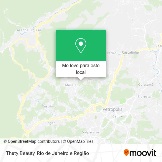 Thaty Beauty mapa