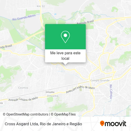 Cross Asgard Ltda mapa