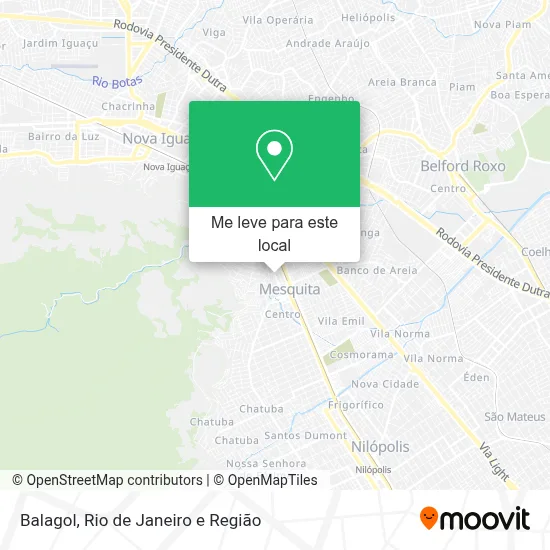 Balagol mapa