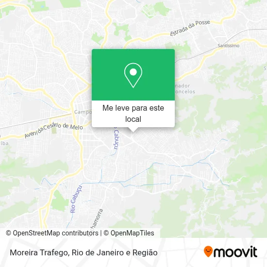 Moreira Trafego mapa