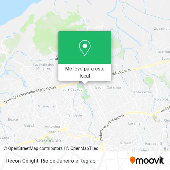 Recon Celight mapa