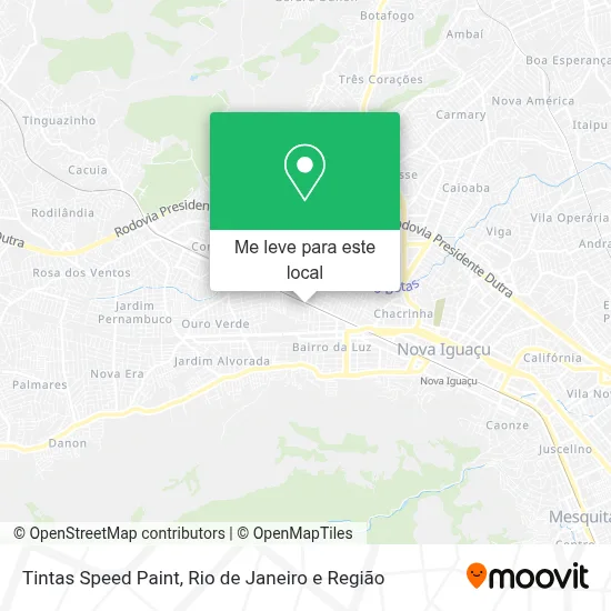 Tintas Speed Paint mapa