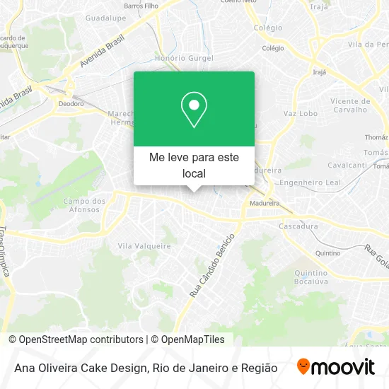 Ana Oliveira Cake Design mapa