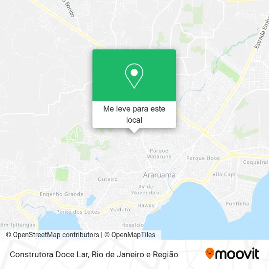 Construtora Doce Lar mapa