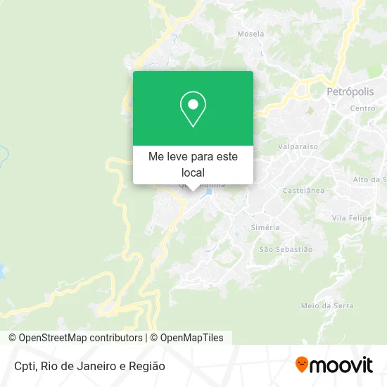 Cpti mapa