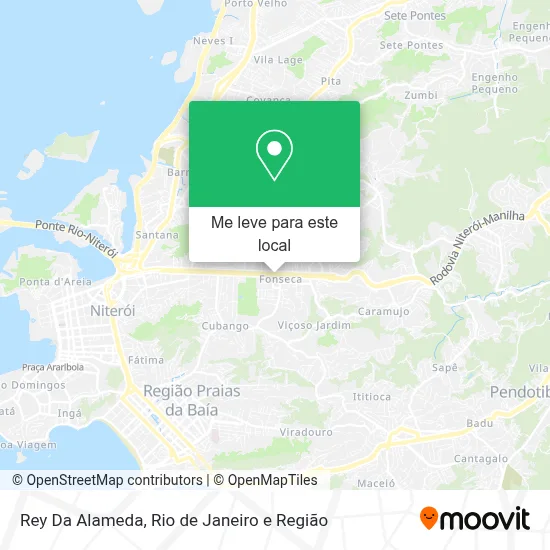 Rey Da Alameda mapa