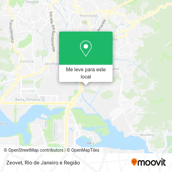 Zeovet mapa