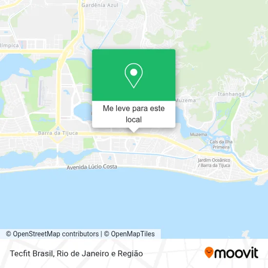Tecfit Brasil mapa