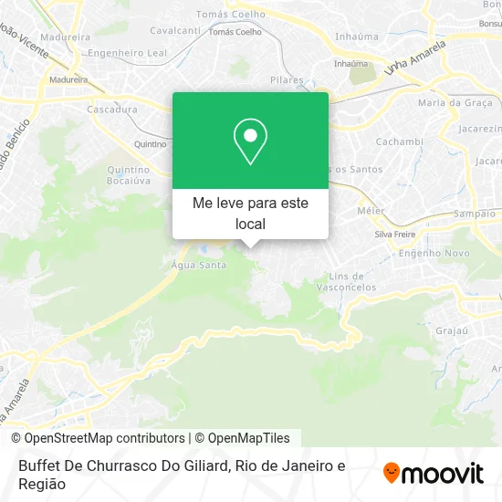 Buffet De Churrasco Do Giliard mapa