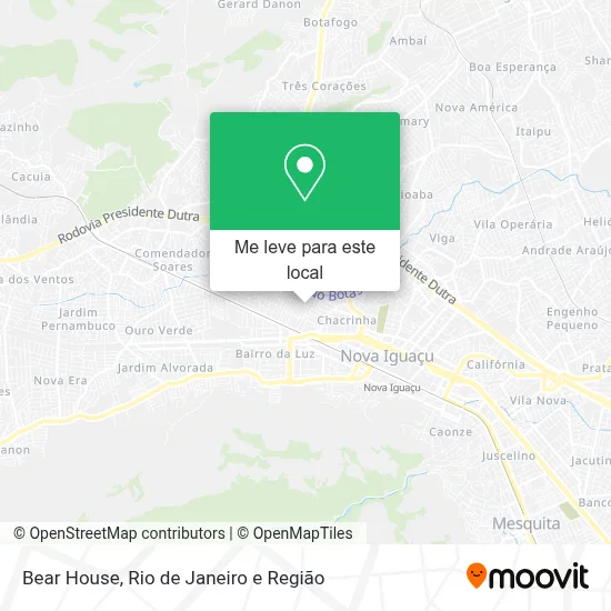 Bear House mapa