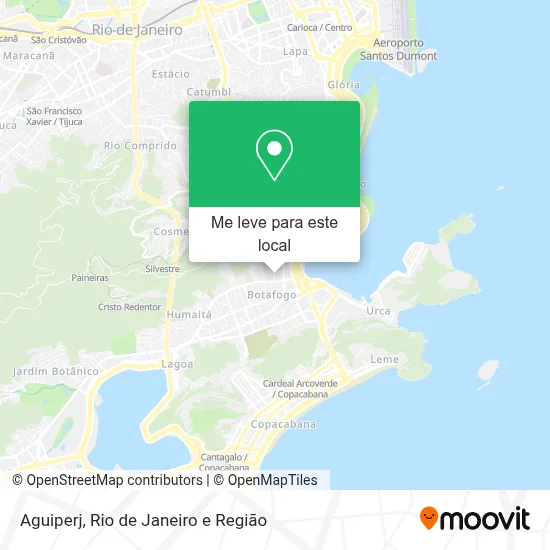 Aguiperj mapa