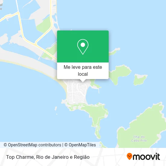 Top Charme mapa