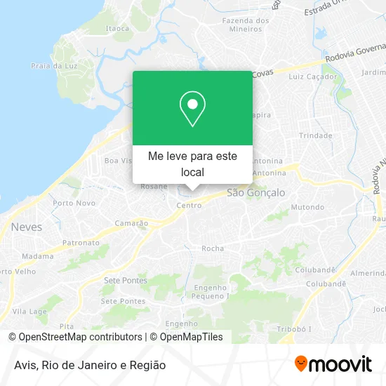 Avis mapa