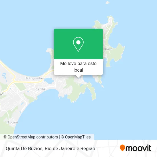 Quinta De Buzios mapa