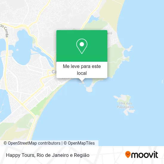 Happy Tours mapa