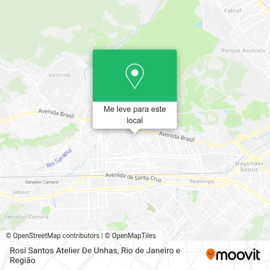 Rosi Santos Atelier De Unhas mapa