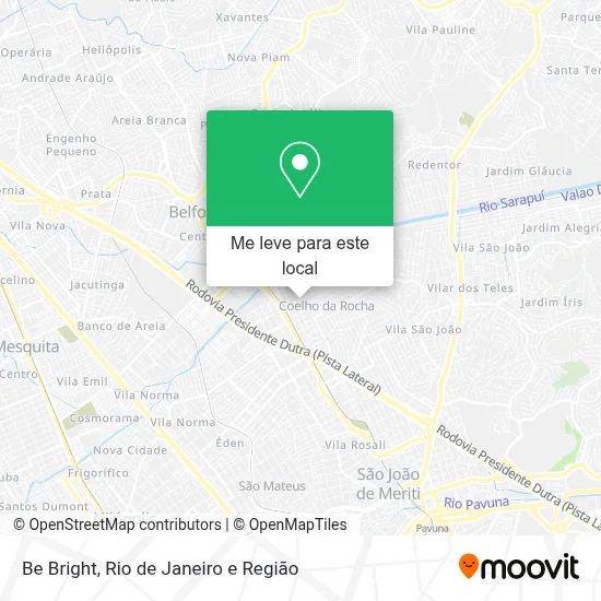 Be Bright mapa