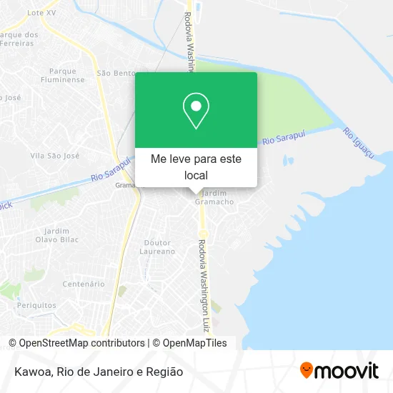 Kawoa mapa