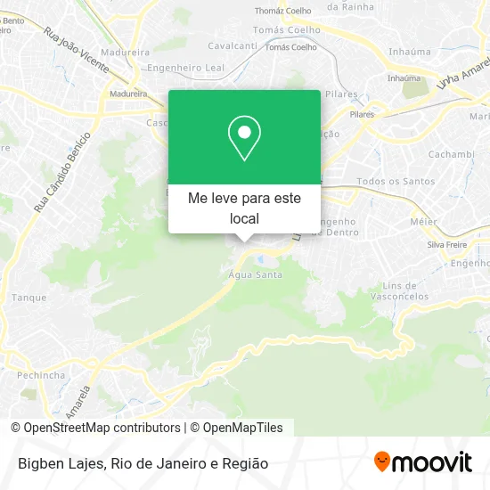 Bigben Lajes mapa