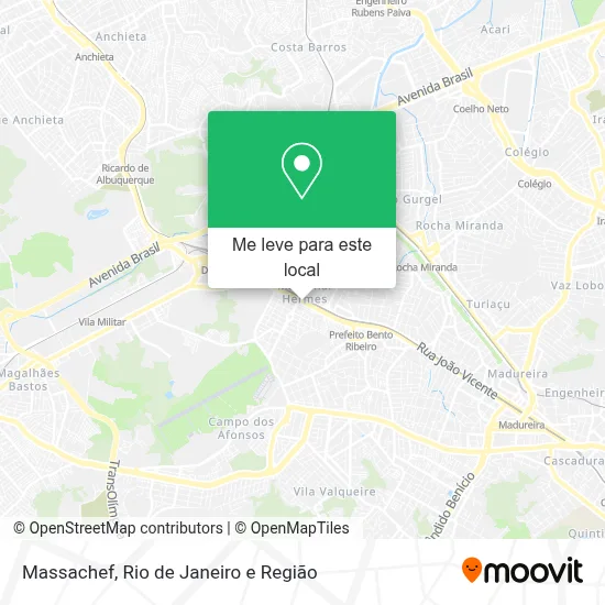 Massachef mapa
