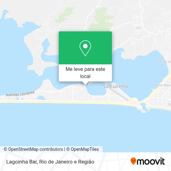 Lagoinha Bar mapa