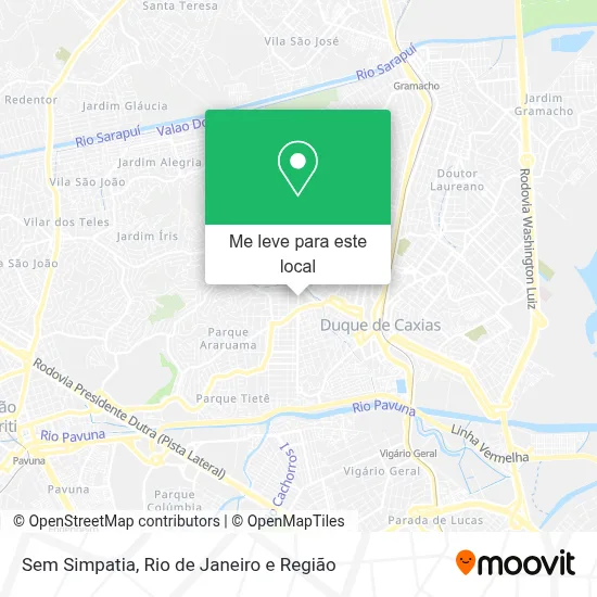 Sem Simpatia mapa