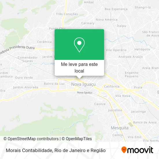Morais Contabilidade mapa