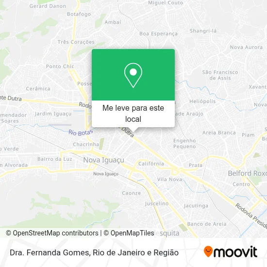 Dra. Fernanda Gomes mapa
