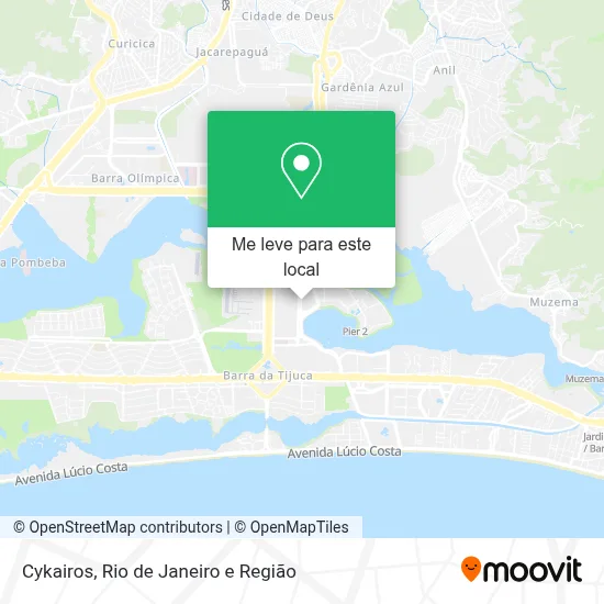 Cykairos mapa