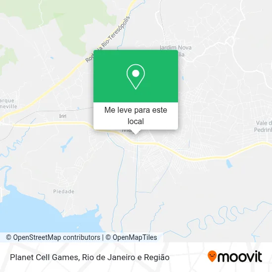 Planet Cell Games mapa