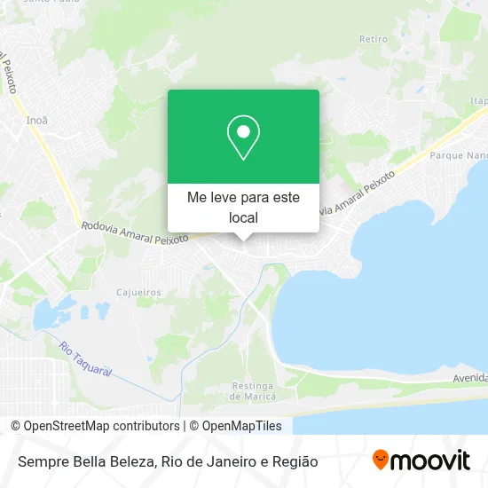 Sempre Bella Beleza mapa