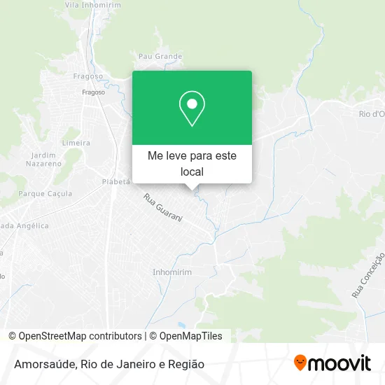 Amorsaúde mapa
