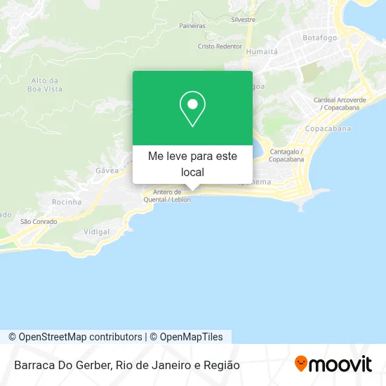 Barraca Do Gerber mapa