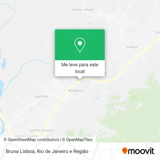 Bruna Lisboa mapa