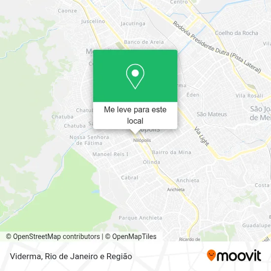 Viderma mapa