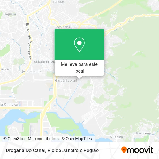 Drogaria Do Canal mapa