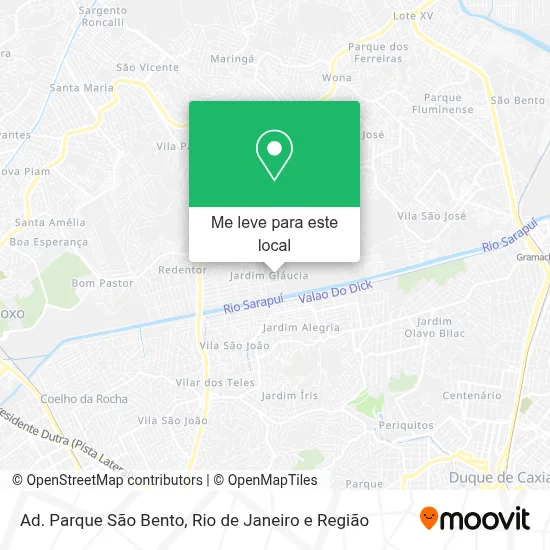 Ad. Parque São Bento mapa
