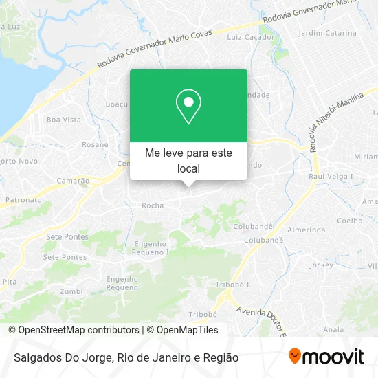Salgados Do Jorge mapa