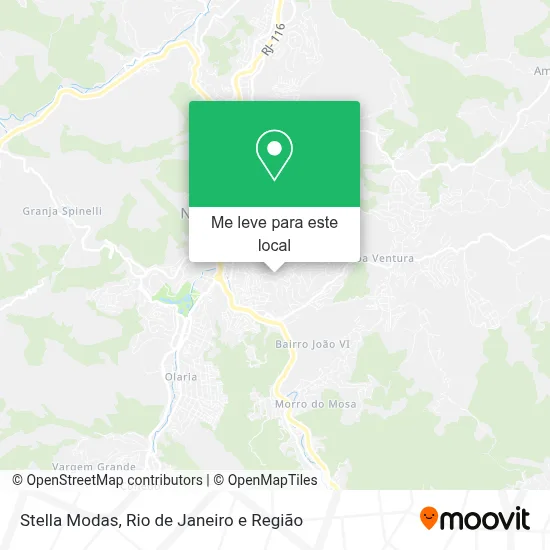 Stella Modas mapa
