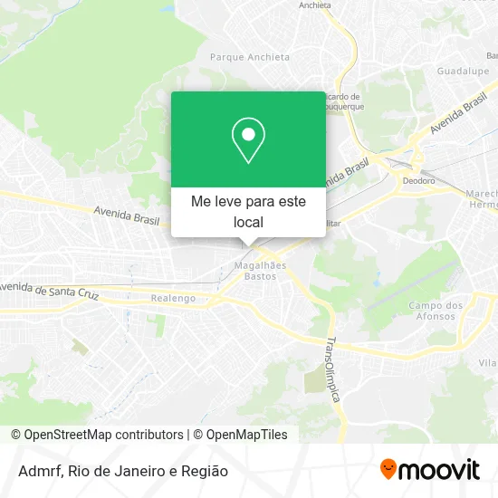 Admrf mapa