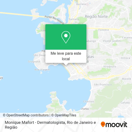Monique Mafort - Dermatologista mapa