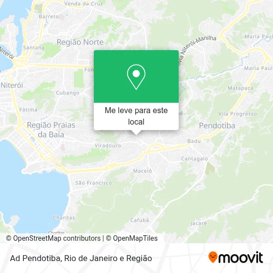 Ad Pendotiba mapa